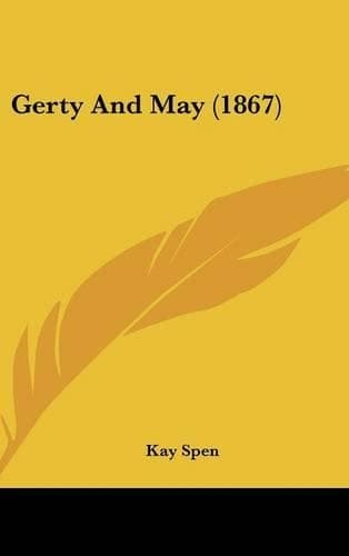 Cover of Gerty and May (1867)