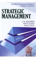 Cover of Strategic Management BBM 6th Sem. Bangalore Uni.