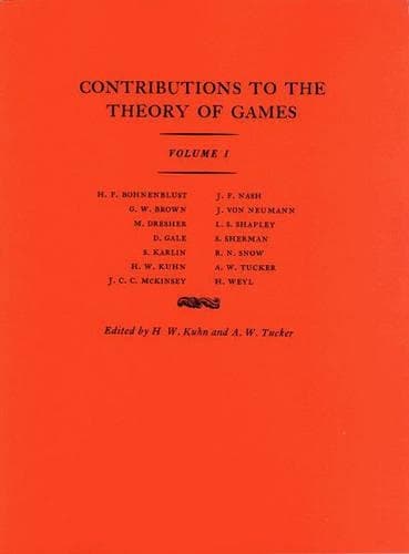 Cover of Contributions to the Theory of Games, Volume I