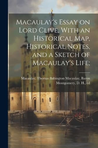 Cover of Macaulay's Essay on Lord Clive, With an Historical Map, Historical Notes, and a Sketch of Macaulay's Life;