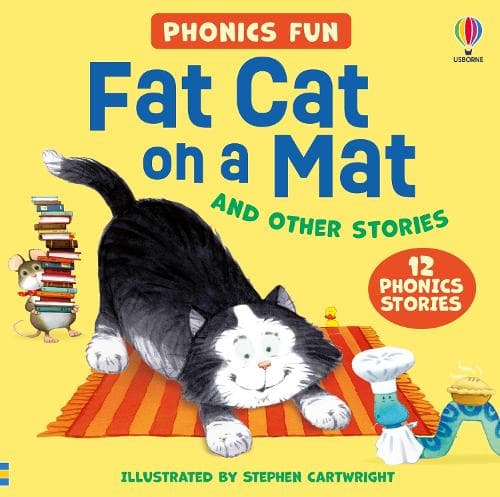 Cover of Usborne Phonics - Fat Cat on a Mat and other stories