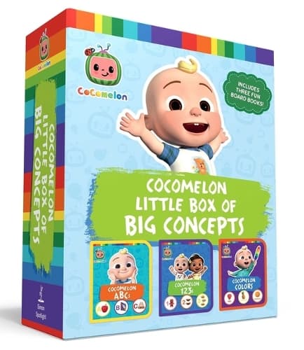Cover of Cocomelon Little Box of Big Concepts (Boxed Set)