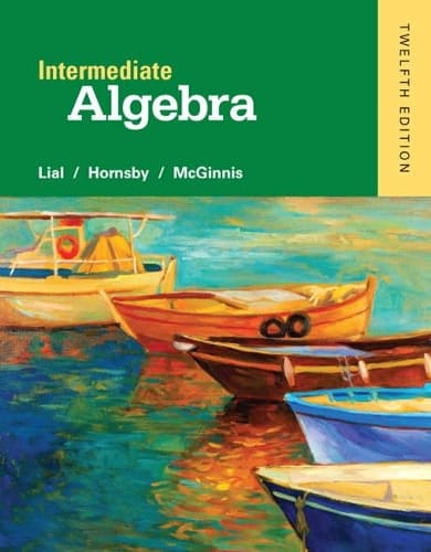 Cover of Intermediate Algebra