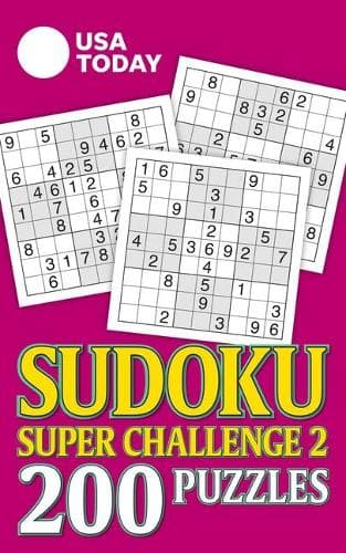 Cover of USA Today Sudoku Super Challenge 2: 200 Puzzles(USA Today Puzzles)