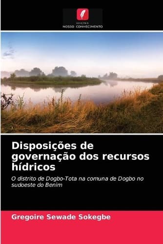 Cover of Disposições de governação dos recursos hídricos