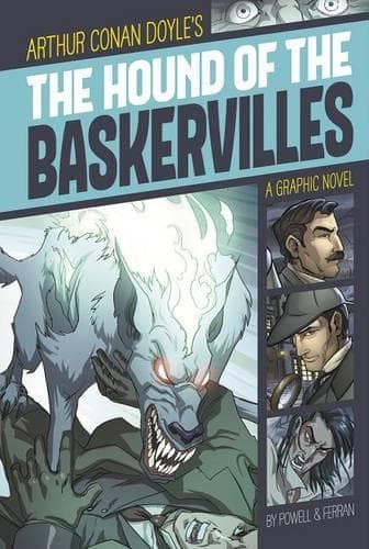 Cover of Graphic Revolve Common Core Editions Hound of the Baskervilles