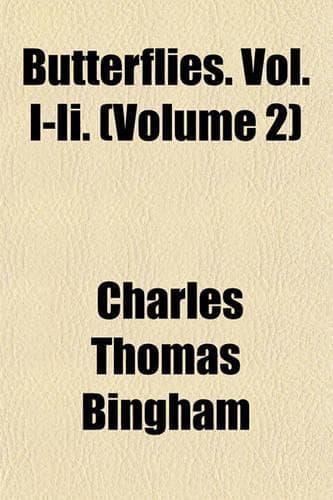Cover of Butterflies. Vol. I-II. (Volume 2)