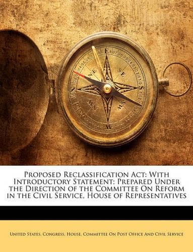 Cover of Proposed Reclassification ACT