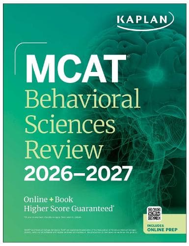 Cover of MCAT Behavioral Sciences Review 2026-2027