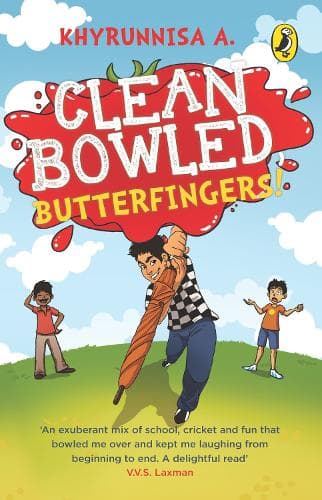 Cover of Clean Bowled, Butterfingers!