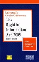 Cover of The Right to Information Act, 2005