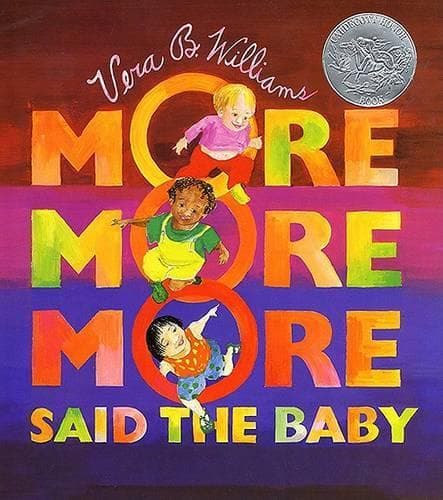 Cover of More, More, More, Said the Baby