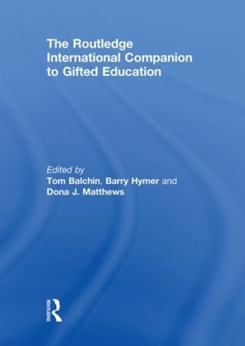 Cover of The Routledge International Companion to Gifted Education