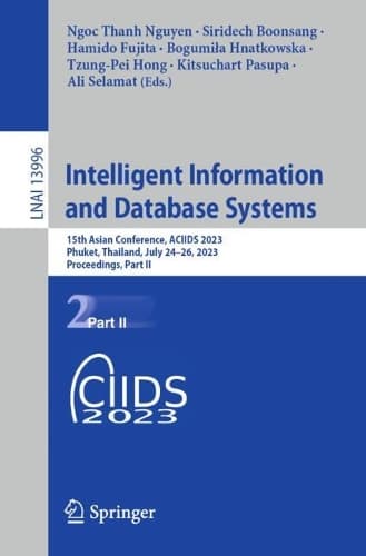 Cover of Intelligent Information and Database Systems