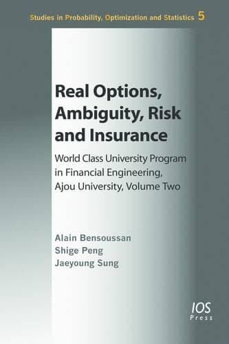Cover of Real Options, Ambiguity, Risk and Insurance