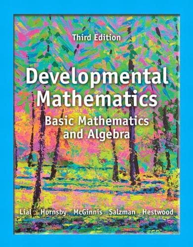 Cover of Developmental Mathematics