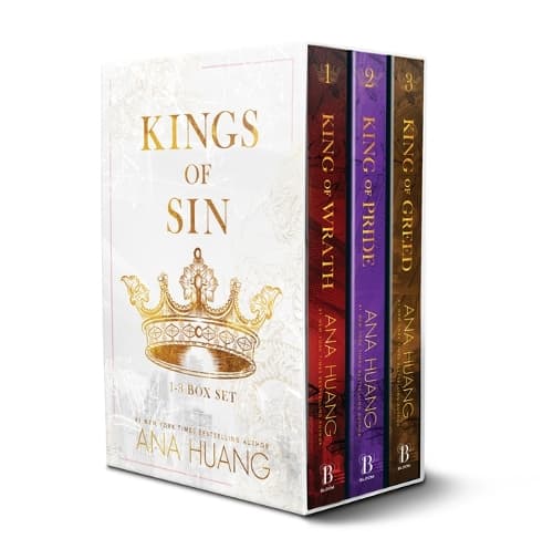 Cover of Kings of Sin Series Boxed Set, Books 1-3