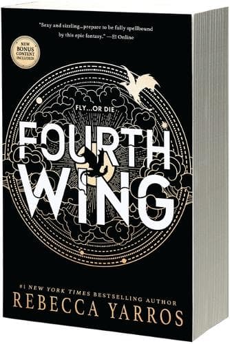 Cover of Fourth Wing Sprayed Edges