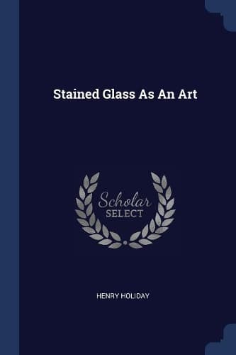 Cover of Stained Glass As An Art