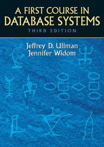 Cover of First Course in Database Systems, A