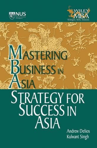 Cover of Strategy for Success in Asia