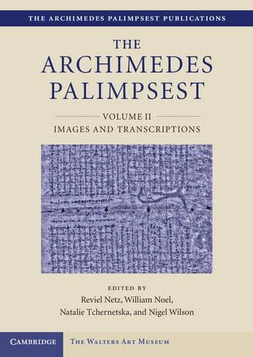 Cover of The Archimedes Palimpsest
