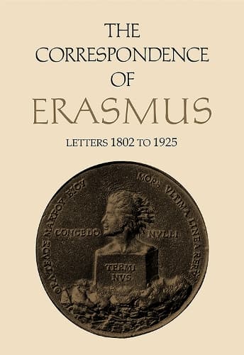 Cover of The Correspondence of Erasmus