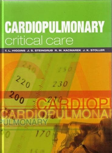 Cover of Cardiopulmonary Critical Care