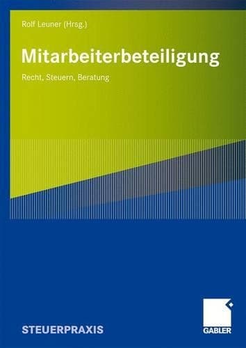 Cover of Mitarbeiterbeteiligung