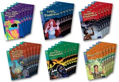 Cover of Oxford Reading Tree TreeTops Myths and Legends: Levels 16 and 17: Pack of 36: (Oxford Reading Tree TreeTops Myths and Legends)