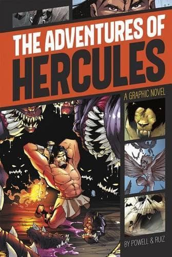 Cover of Graphic Revolve Common Core Editions Adventures of Hercules