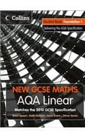 Cover of AQA Linear Foundation 1 Student Book