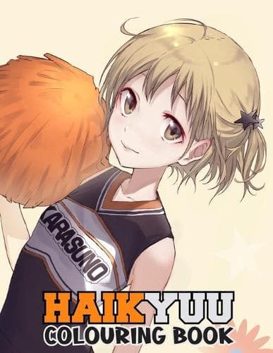 Cover of Haikyuu Colouring Book