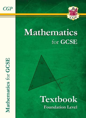 Cover of Maths for GCSE Textbook: Foundation - includes Answers