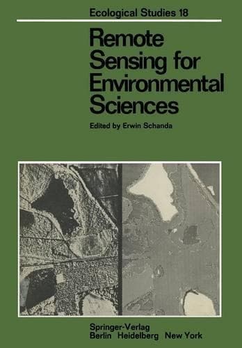 Cover of Remote Sensing for Environmental Sciences