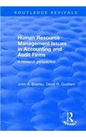 Cover of Human Resource Management Issues in Accounting and Auditing Firms
