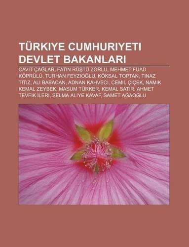 Cover of Turkiye Cumhuriyeti Devlet Bakanlar