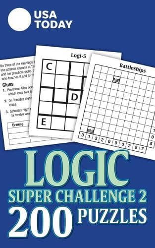 Cover of USA Today Logic Super Challenge 2: 200 Puzzles(USA Today Puzzles)