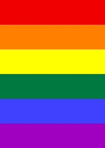 Cover of LGBTQ+ Pride Rainbow Flag Sketch Journal