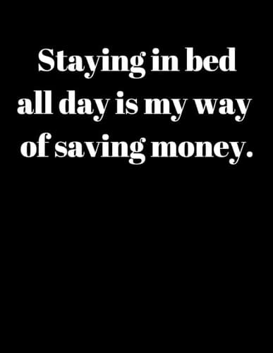 Cover of Staying in bed all day