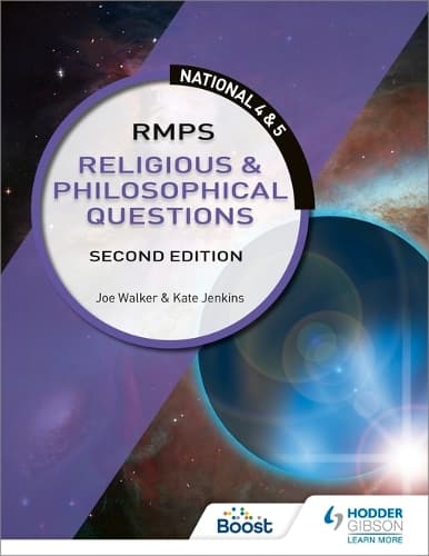 Cover of National 4 & 5 RMPS: Religious & Philosophical Questions, Second Edition