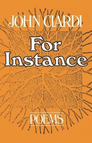 Cover of For Instance: Poems