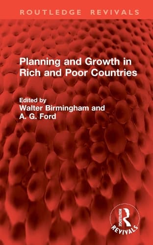 Cover of Planning and Growth in Rich and Poor Countries