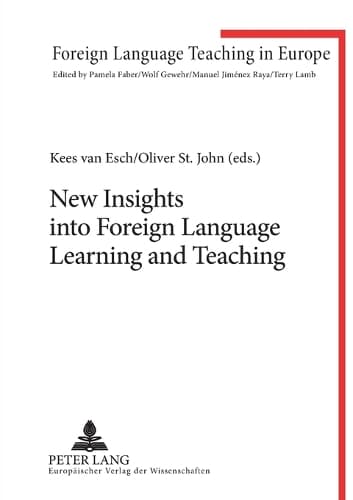 Cover of New Insights into Foreign Language Learning and Teaching