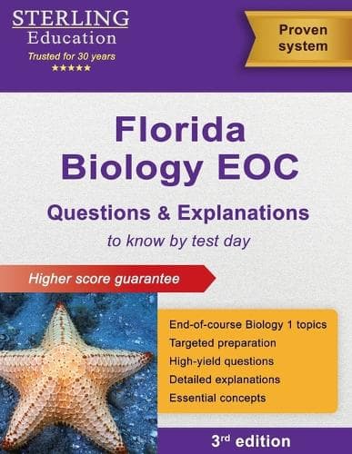Cover of Florida Biology EOC Questions & Explanations