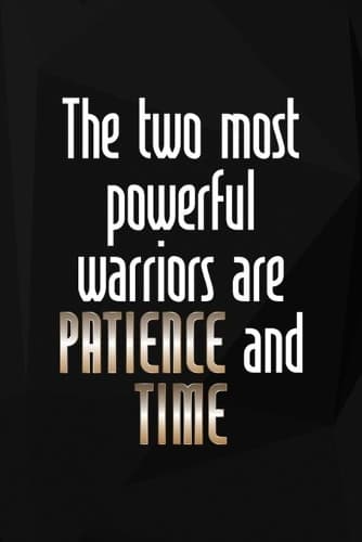 Cover of The Two Most Powerfull Warriors Are Patience And Time