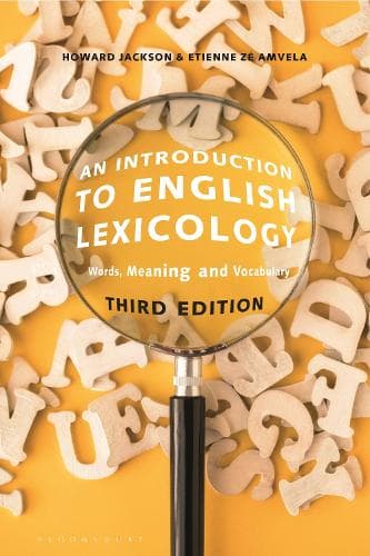 Cover of An Introduction to English Lexicology