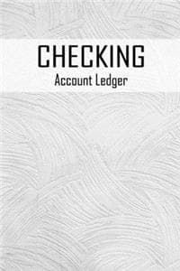 Cover of Checking Account Ledger