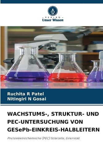 Cover of WACHSTUMS-, STRUKTUR- UND PEC-UNTERSUCHUNG VON GESePb-EINKREIS-HALBLEITERN