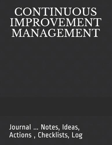 Cover of Continuous Improvement Management